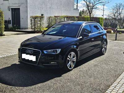 gebraucht Audi A3 Sportback 2.0TDI 150PS S-line Service-Heft gepflegt