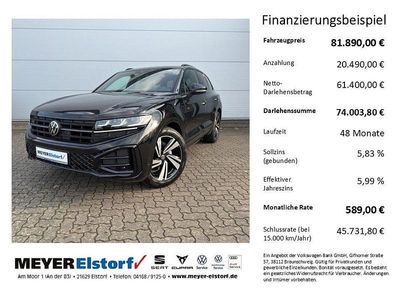 Ny VW Touareg Edition 286 HK (210 kW) 2026 Sort SUV