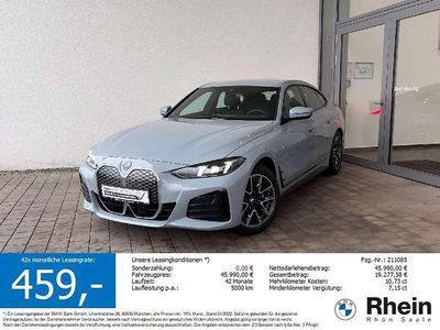 Gebraucht BMW i4 M Sport 250 kW (340 PS) 2024 M brooklyn grau metallic Limousine