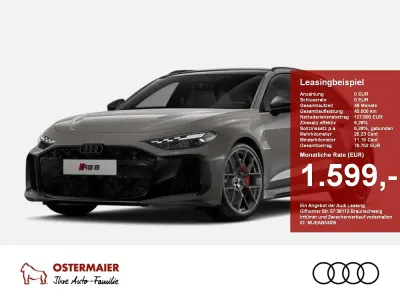Ny Audi RS5 Ambiente 639 HK (469 kW) 2026 Grå Stationcar