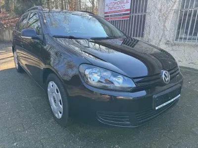 Gebraucht VW Golf VI Trendline 105 PS (77 kW) 2011 Ebenholzschwarz Kleinwagen