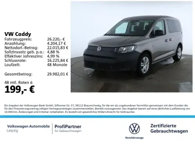 Gebraucht VW Caddy Basis 102 PS (75 kW) 2024 Beige Van / Kleinbus