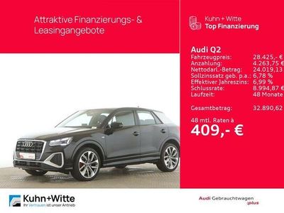 Gebraucht Audi Q2 S-Line 150 PS (110 kW) 2021 Schwarz SUV