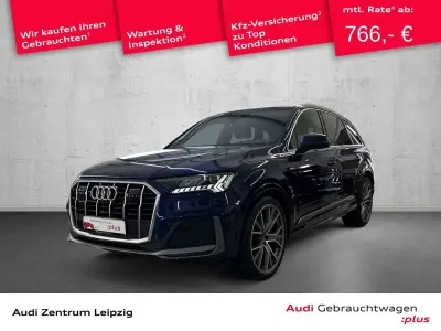 Gebraucht Audi Q7 Competition 286 PS (210 kW) 2023 Navarrablau metallic SUV