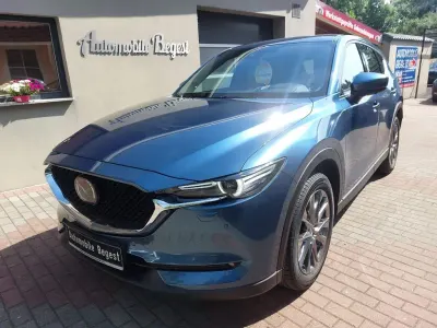 Gebraucht Mazda CX-5 184 PS (135 kW) 2021 Blau SUV