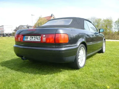 Gebraucht Audi Cabriolet 125 PS (91 kW) 1998 Schwarz Cabrio