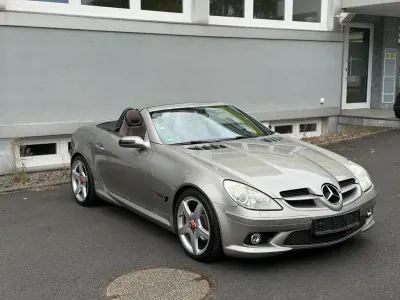 Gebraucht Mercedes SLK200 AMG 163 PS (119 kW) 2004 Silber Cabrio