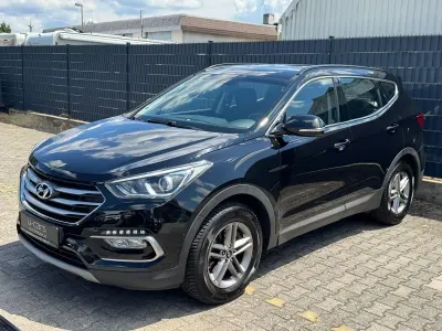 Gebraucht Hyundai Santa Fe 150 PS (110 kW) 2018 Schwarz SUV