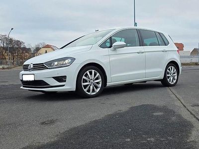 Gebraucht VW Golf Sportsvan Comfortline 125 PS (91 kW) 2014 Weiß Van / Kleinbus