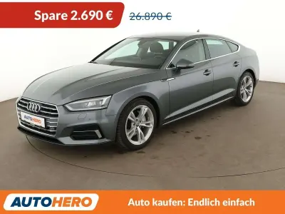 Gebraucht Audi A5 Sport 190 PS (139 kW) 2019 Monsungrau Coupé