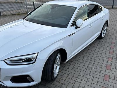 Usata Audi A5 Design 150 CV (110 kW) 2019 Bianco Coupé