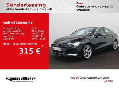 Gebraucht Audi A3 Advanced Plus 150 PS (110 kW) 2025 Mythosschwarz metallic Limousine