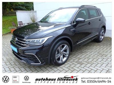 Gebraucht VW Tiguan R-line 150 PS (110 kW) 2023 Schwarz SUV