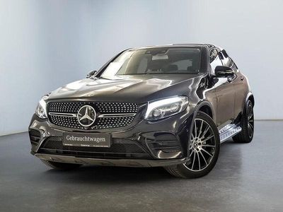 Usata Mercedes GLC300 AMG 245 CV (180 kW) 2018 Nero Coupé