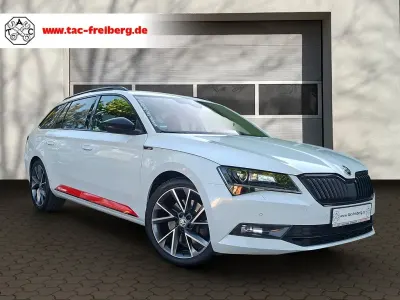 Gebraucht Skoda Superb SportLine 280 PS (205 kW) 2017 Weiß Kombi