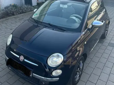 Brugt Fiat 500C 69 HK (50 kW) 2010 Blå Cabriolet