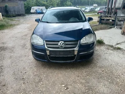 Gebraucht VW Golf VI Comfortline 122 PS (89 kW) 2009 Blau Kleinwagen