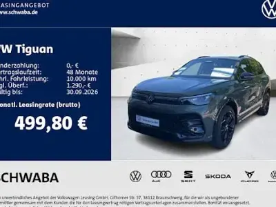 Neu VW Tiguan R-line 204 PS (150 kW) 2026 Grün SUV