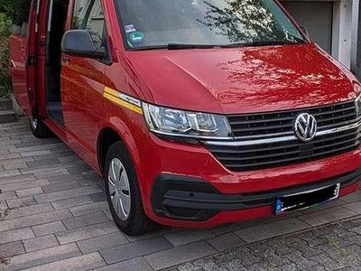 Usata VW T6.1 Family 110 CV (80 kW) 2021 Rosso Furgone