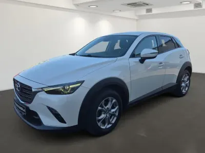 Gebraucht Mazda CX-3 Exclusive-Line 121 PS (88 kW) 2018 Snowflake white pearl SUV