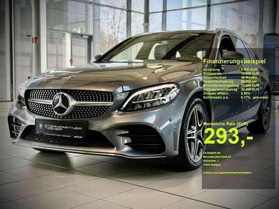 Gebraucht Mercedes C220 AMG 194 PS (142 kW) 2019 Grau Limousine