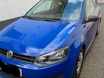 Gebraucht VW Polo Trendline 60 PS (44 kW) 2011 Blau Kleinwagen