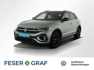 Gebraucht VW T-Roc R-line 190 PS (139 kW) 2022 Pyrit silber metallic deep black perleffekt SUV