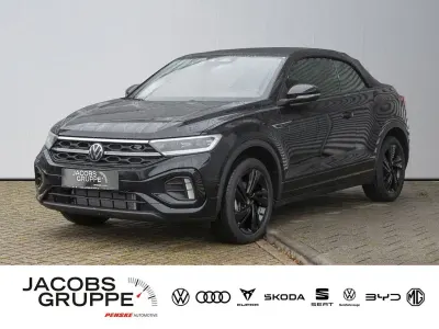Gebraucht VW T-Roc Cabriolet R-line 150 PS (110 kW) 2026 Schwarz Cabrio