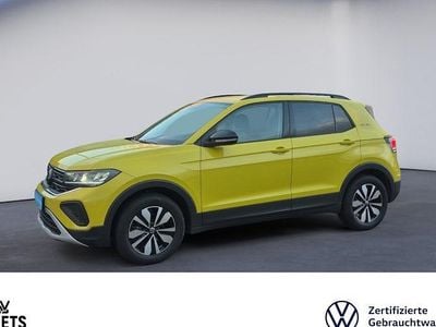 Gebraucht VW T-Cross Goal 95 PS (69 kW) 2025 Gelb SUV