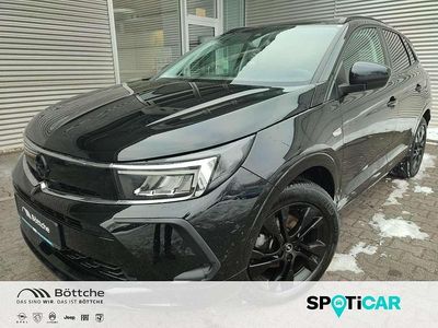 Gebraucht Opel Grandland X GS Line 131 PS (96 kW) 2022 Diamant schwarz/karbon schwarz SUV