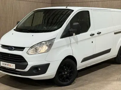 Gebraucht Ford Transit Custom 170 PS (125 kW) 2018 Weiß Van / Kleinbus
