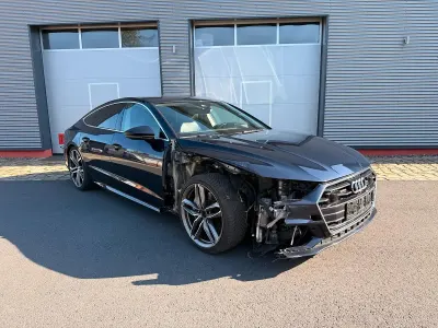 Gebraucht Audi A7 S-Line 340 PS (250 kW) 2018 Blau Kleinwagen
