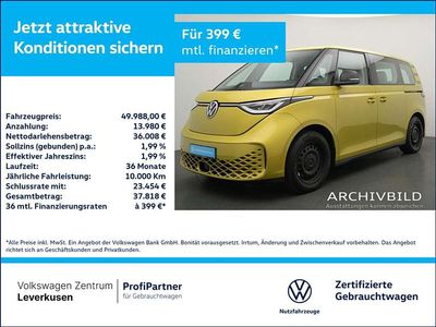 Brugt VW ID. Buzz Pro 210 kW (286 HK) 2025 Gul MPV