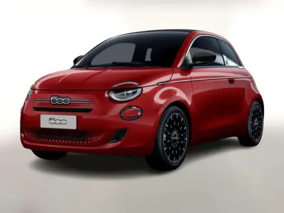 Nowe Fiat 500C La Prima 65 KM (47 kW) 2026 Czerwony Kabriolet