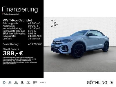 Second-hand VW T-Roc Cabriolet R-line 150 CP (110 kW) 2026 Alb Cabrio