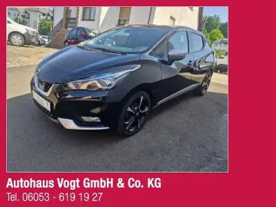 Gebraucht Nissan Micra 360º 90 PS (66 kW) 2017 Schwarz (metallic) Kleinwagen