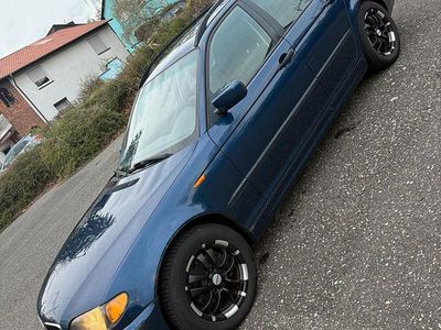 Brugt BMW 318 143 HK (105 kW) 2005 Blå Stationcar
