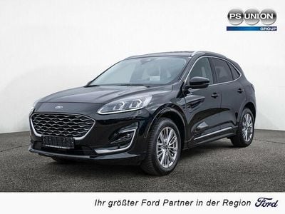 Gebraucht Ford Kuga Vignale 150 PS (110 kW) 2024 Schwarz / obsidianschwarz (metallic) SUV