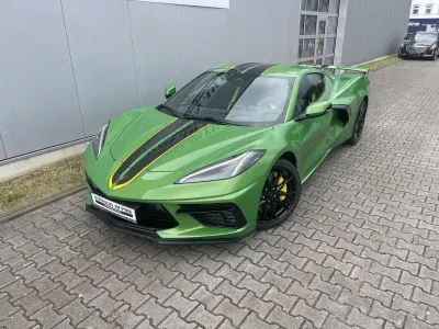 Neu Corvette C8 481 PS (353 kW) 2026 Grün Coupé