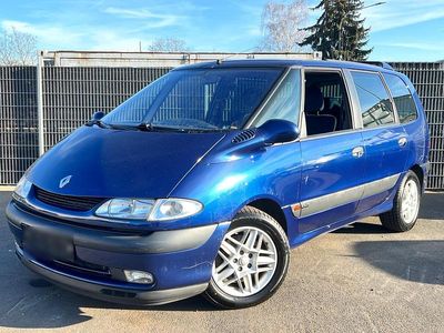 Gebraucht Renault Espace 129 PS (94 kW) 2002 Blau Van / Kleinbus