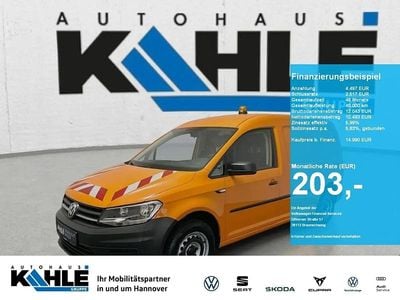 Gebraucht VW Caddy Maxi 75 PS (55 kW) 2020 Orange Van / Kleinbus