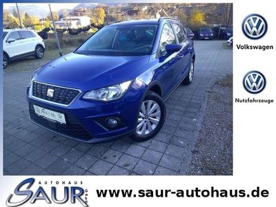 Gebraucht Seat Arona Style 116 PS (85 kW) 2018 Mysteryblaumetallic (metallic) SUV