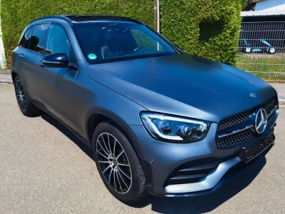 Używany Mercedes GLC400d 330 KM (242 kW) 2019 Szary SUV