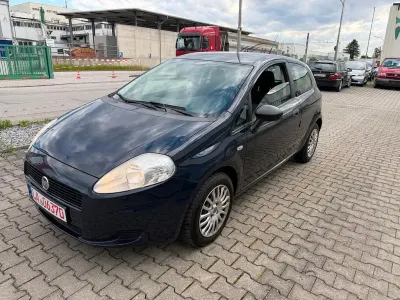 Gebraucht Fiat Grande Punto Active 65 PS (47 kW) 2009 Blau Kleinwagen