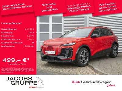 Gebraucht Audi Q6 e-tron S-Line 185 kW (252 PS) 2025 Rot SUV