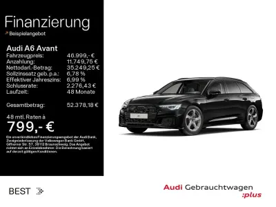 Gebraucht Audi A6 Design 299 PS (219 kW) 2025 Mythosschwarz metallic Kombi