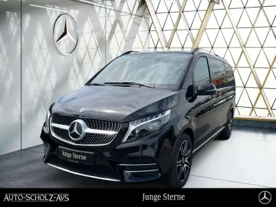 Gebraucht Mercedes V300 AMG 237 PS (174 kW) 2023 Obsidianschwarz metallic Van / Kleinbus