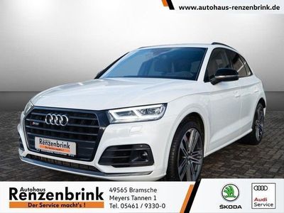 Gebraucht Audi SQ5 Design 347 PS (255 kW) 2020 Gletscherweiß metallic SUV