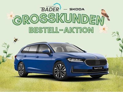 Neu Skoda Superb 204 PS (150 kW) 2026 Blau Kombi