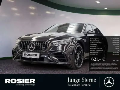Gebraucht Mercedes E53 AMG Premium 585 PS (430 kW) 2025 Schwarz / obsidianschwarz Limousine